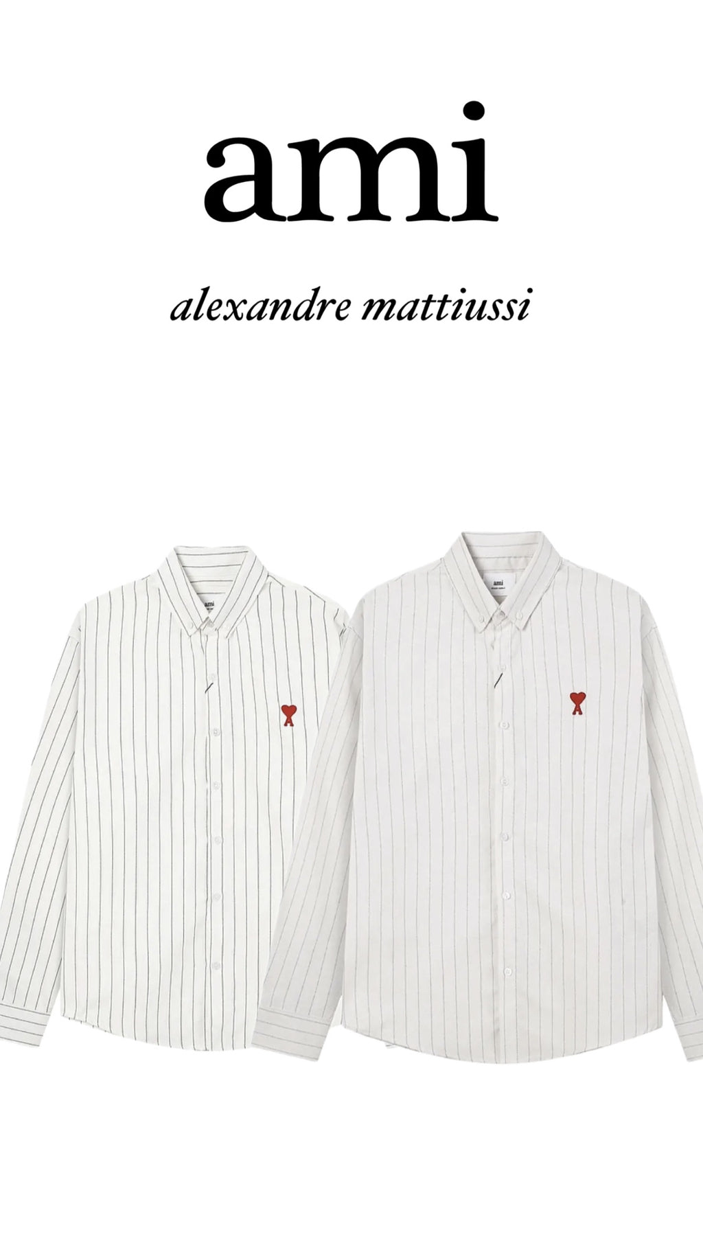 Ami button up shirt