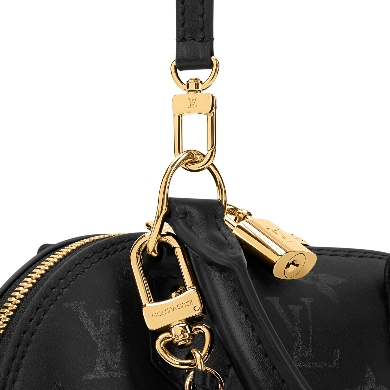 Louis Vuitton Alma BB handbag by Athena™ with structured design, top handles, and classic monogram canvas visible in the image.