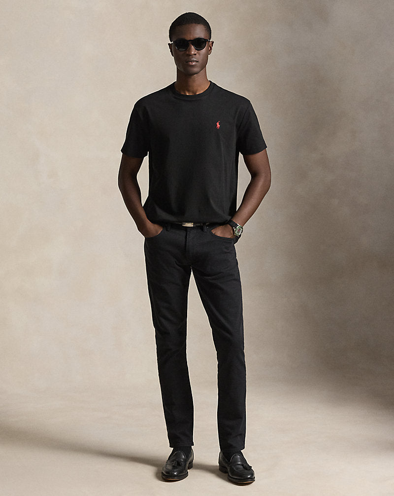 Athena Ralph Lauren crewneck T-shirt in classic design, featuring a comfortable fit and soft fabric, displayed on a plain background.