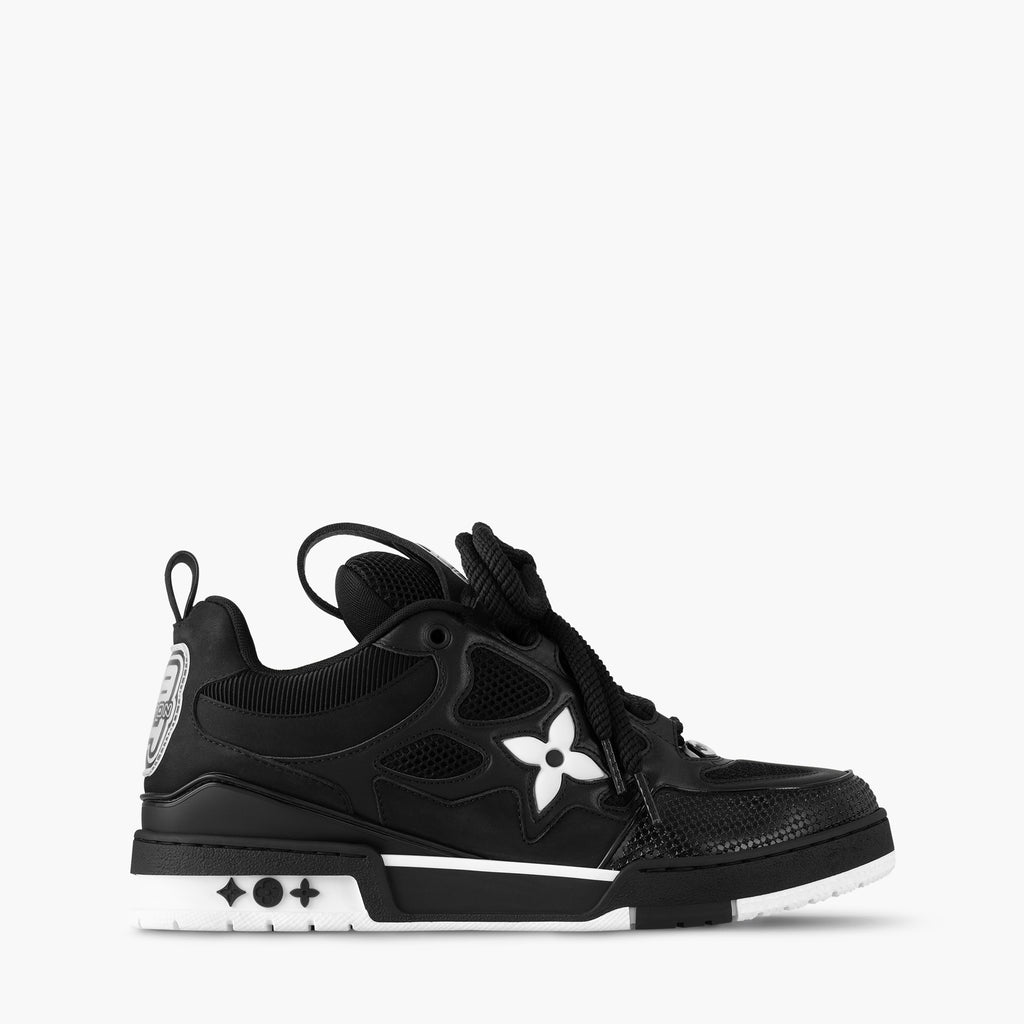 ATHENA ™ LV skate sneakers with stylish design, white laces, and rubber soles, perfect for casual skateboarding or everyday wear.