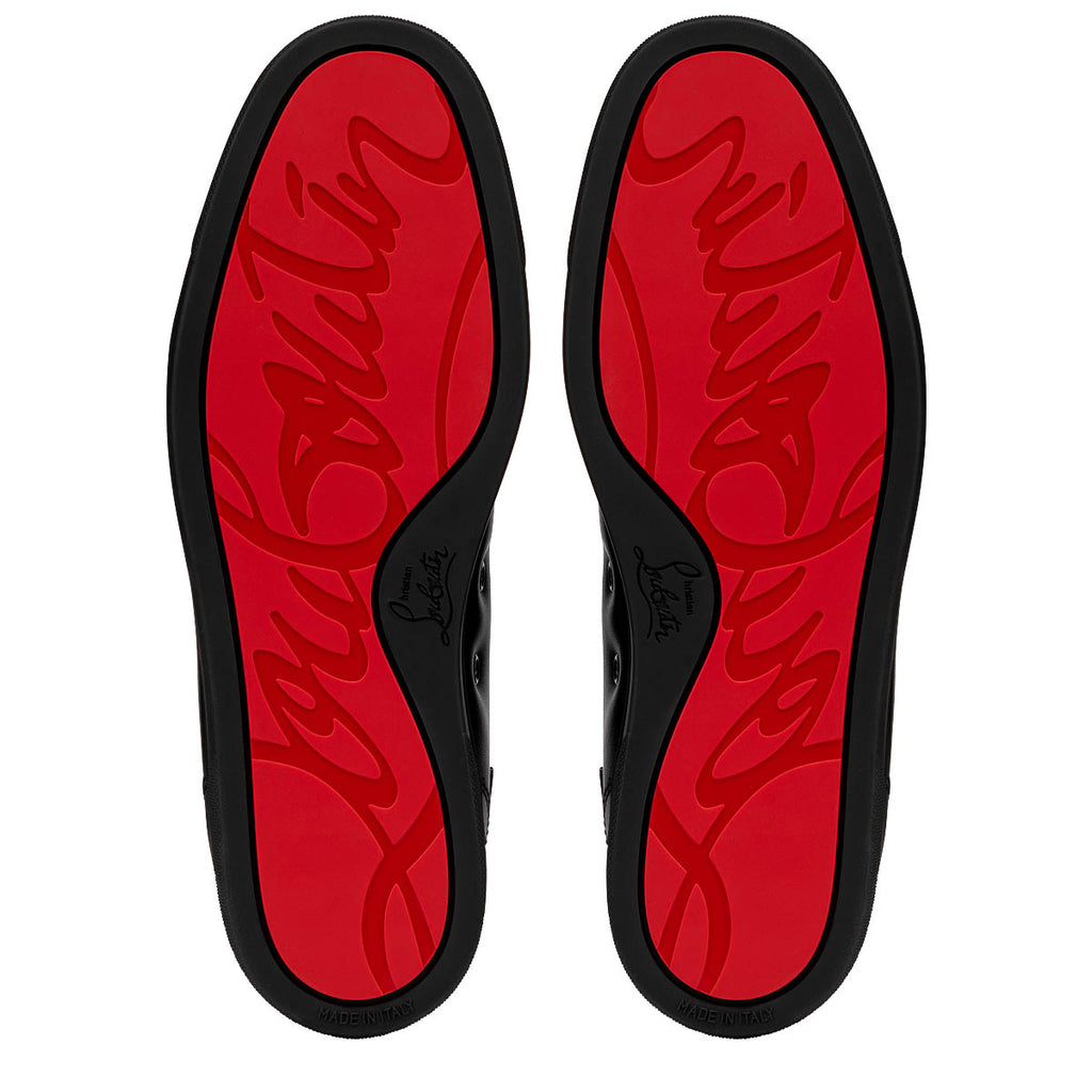 Christian Louboutin Junior athletic shoes by ATHENA ™ featuring red sole detail and stylish design for kids.