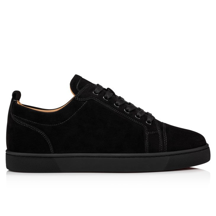 Christian Louboutin Junior athletic shoes by ATHENA™, featuring red soles and sleek design, shown in the product image.