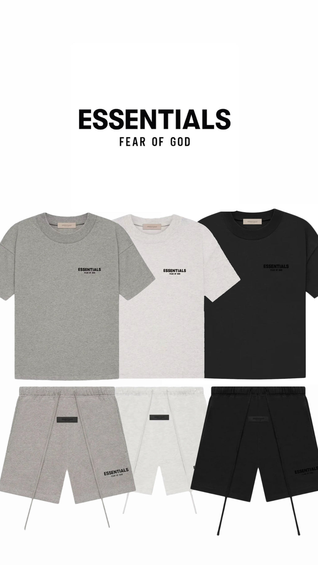 ATHENA™ Essentials set with neatly folded clothing items, showcasing a variety of colors and textures.