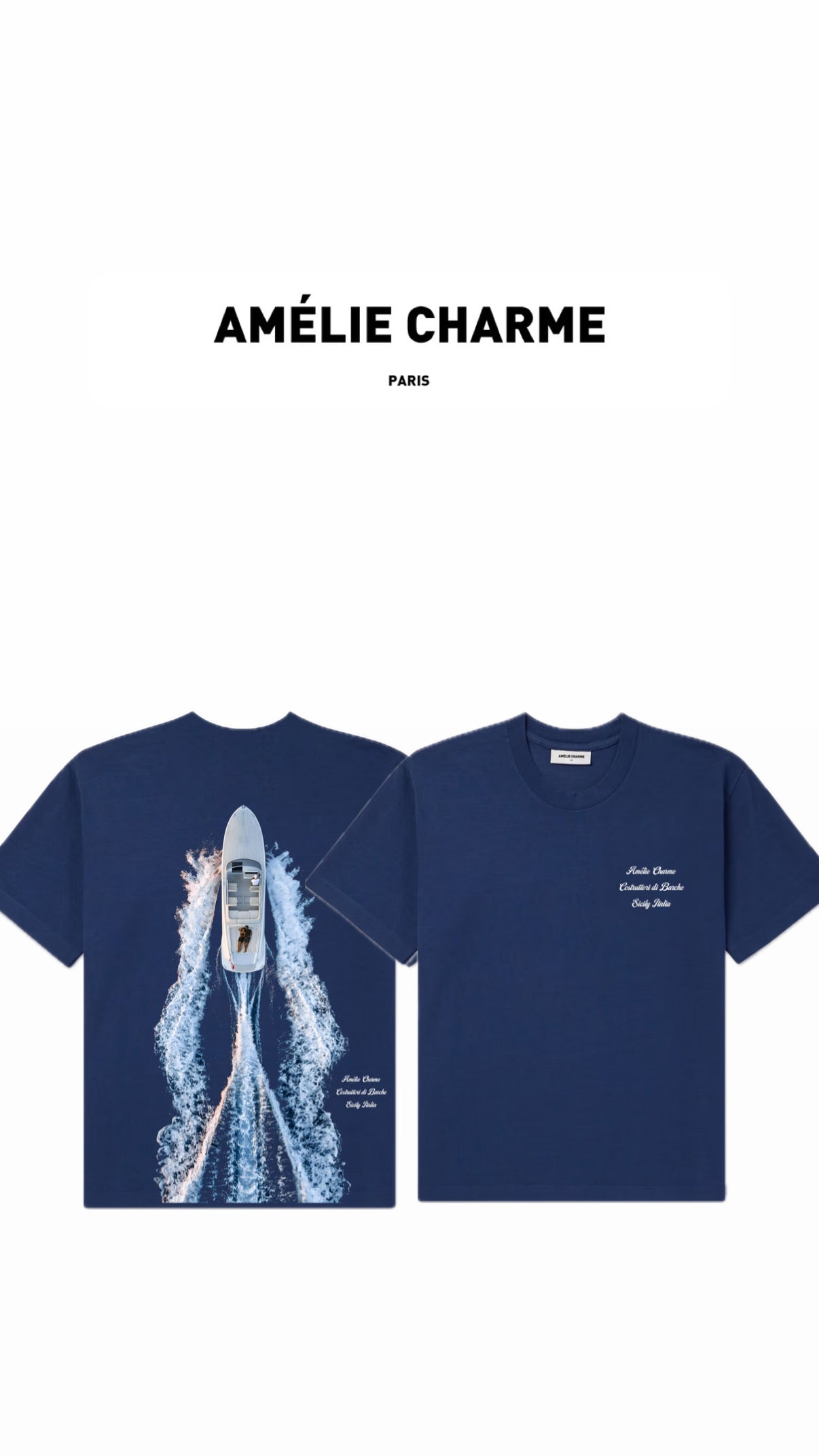 Amélie charme yacht t-shirt